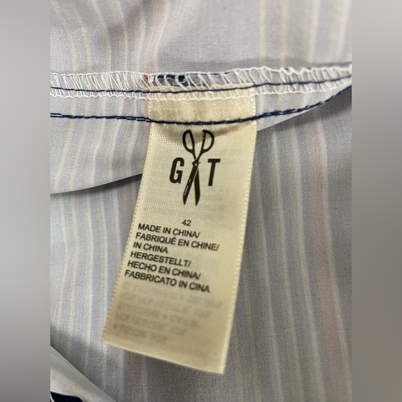 Goodthreads Men's Swim Shorts Navy/Striped - Size 42 NWOT SKU1062 - Picture 9 of 12